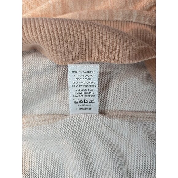 The Original Muk Luks Women's Long Sleeve Open Cardigan Pink M - Picture 7 of 8